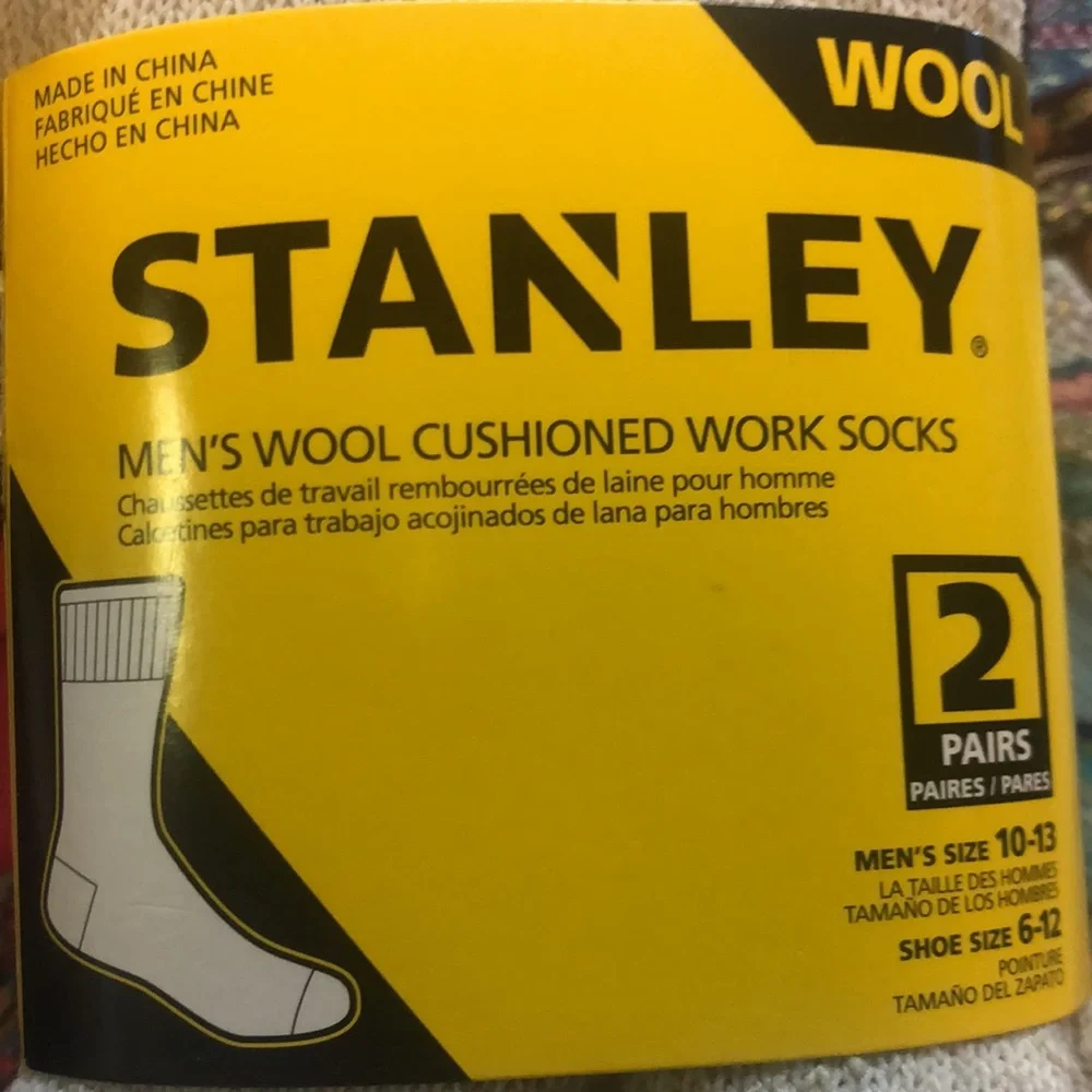 Stanley, True Timber Men’s Socks Size 10-13 4 Pair Total! NWT